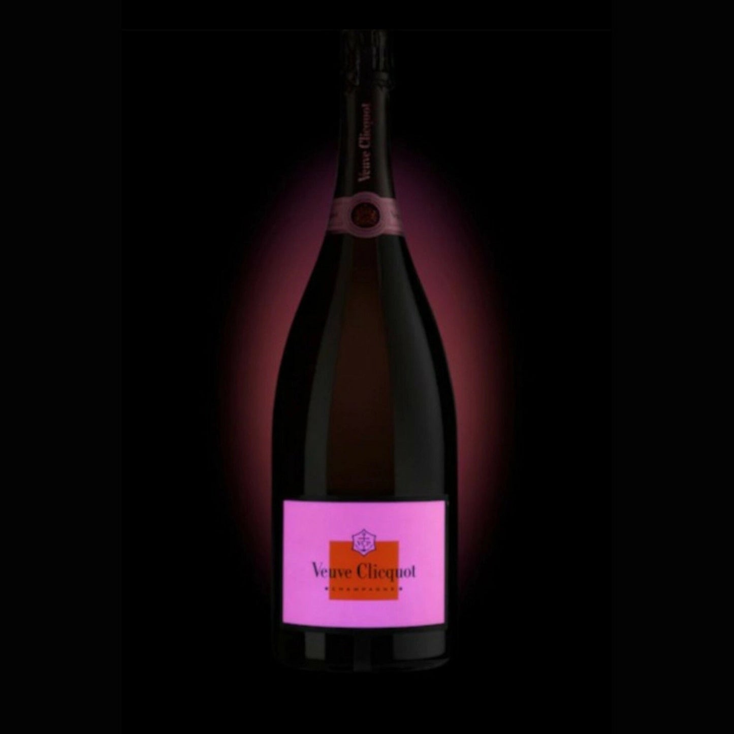Veuve Clicquot RosÃ© Champagne Luminous Light Up Bottle 1.5 Liter