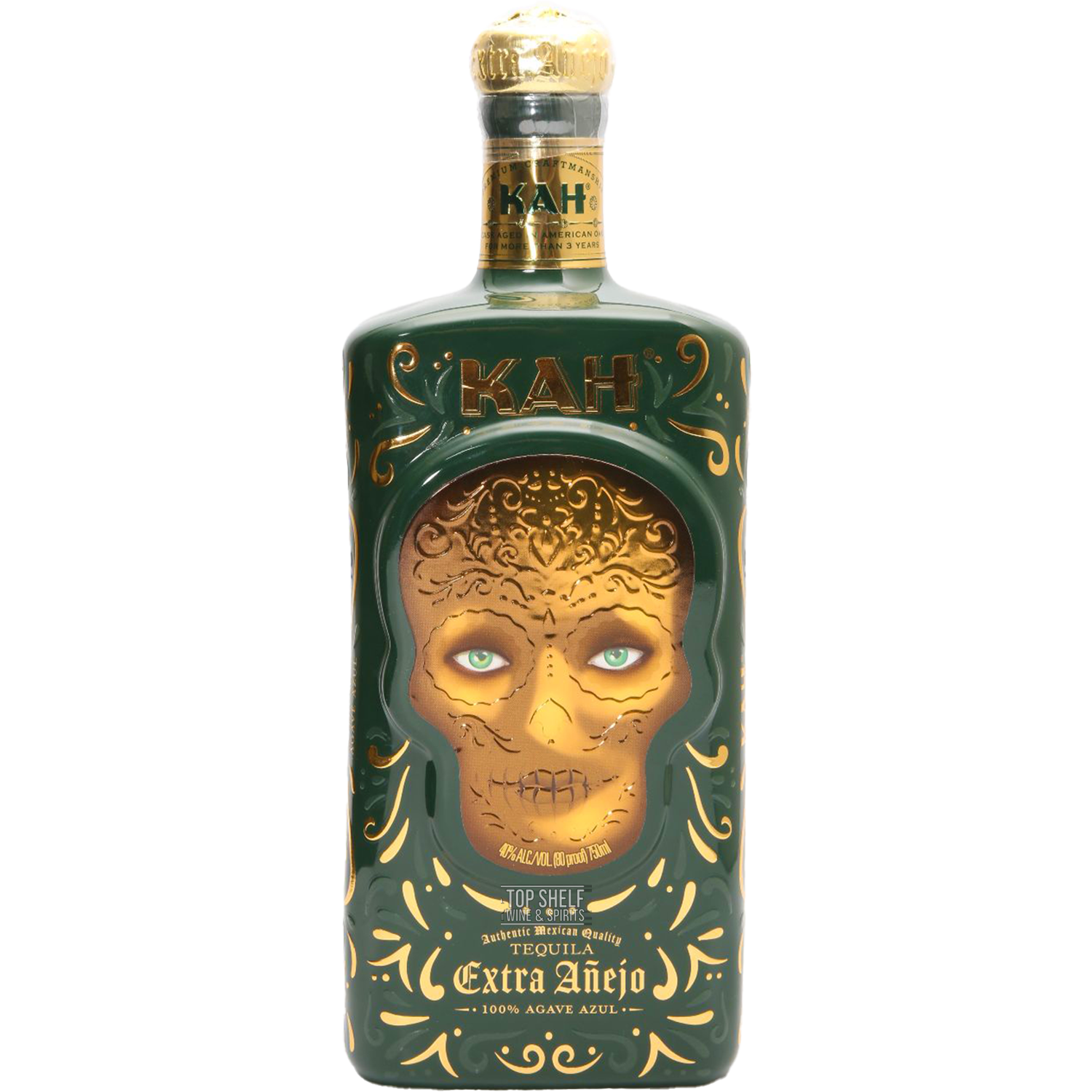 Kah Extra AÃ±ejo Ceramic Tequila