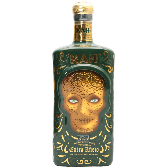 Kah Extra AÃ±ejo Ceramic Tequila