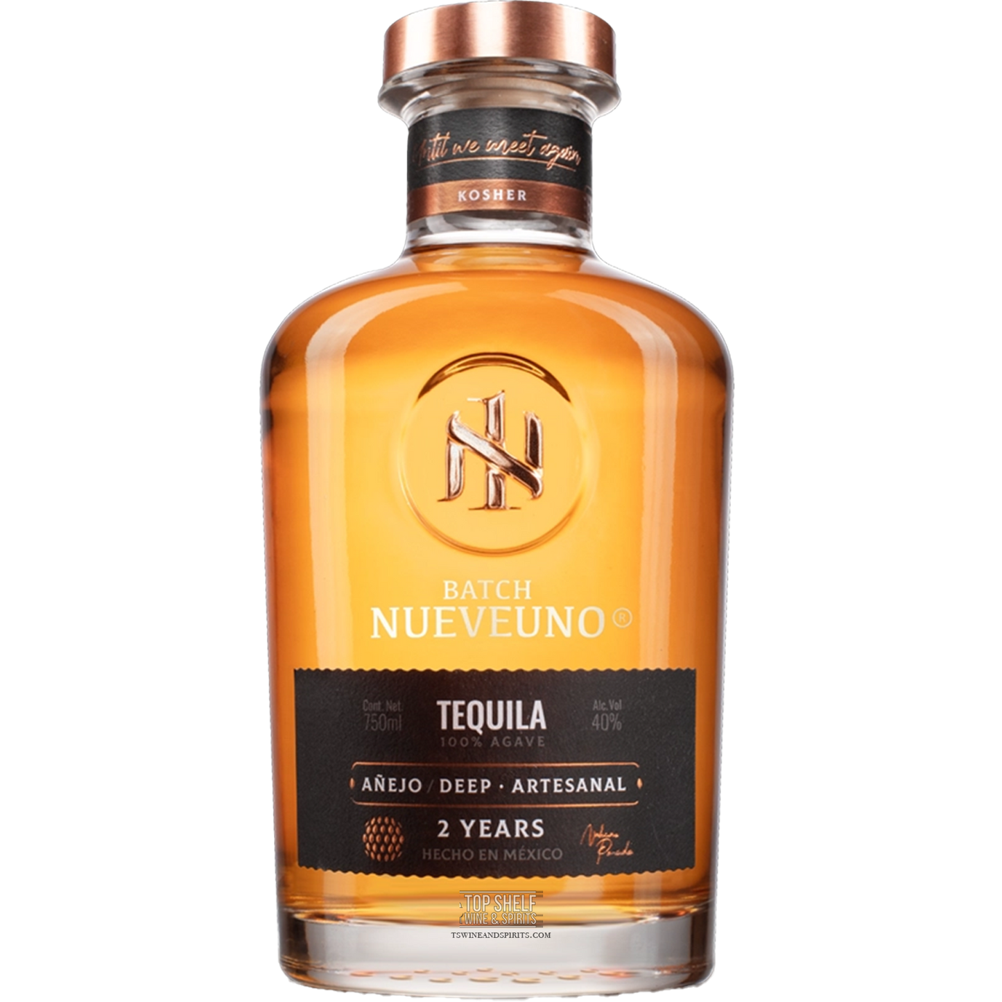 NueveUno AÃ±ejo Deep 2 Year Organic Kosher Tequila