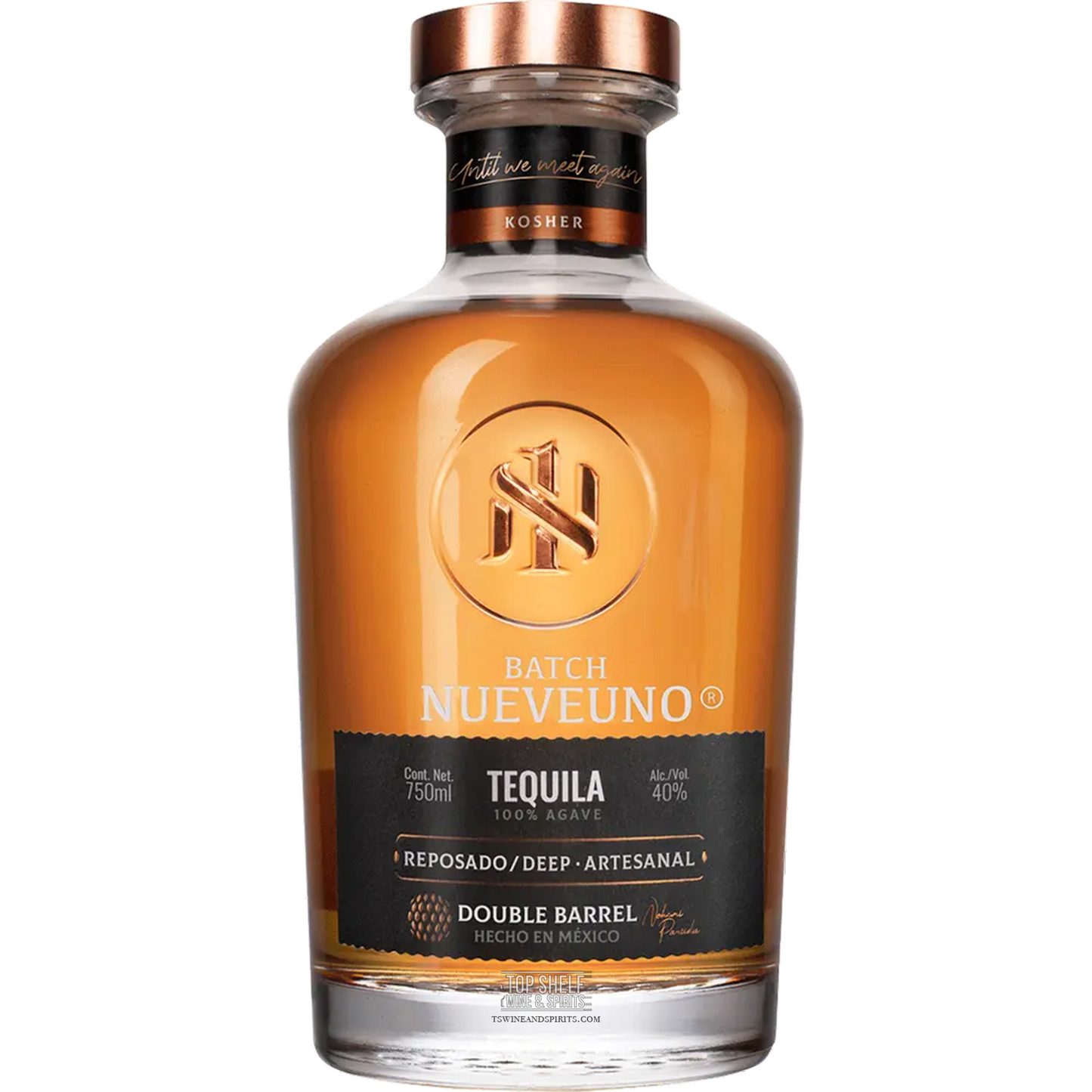 NueveUno Kosher Tequila Reposado Deep Double Barrel