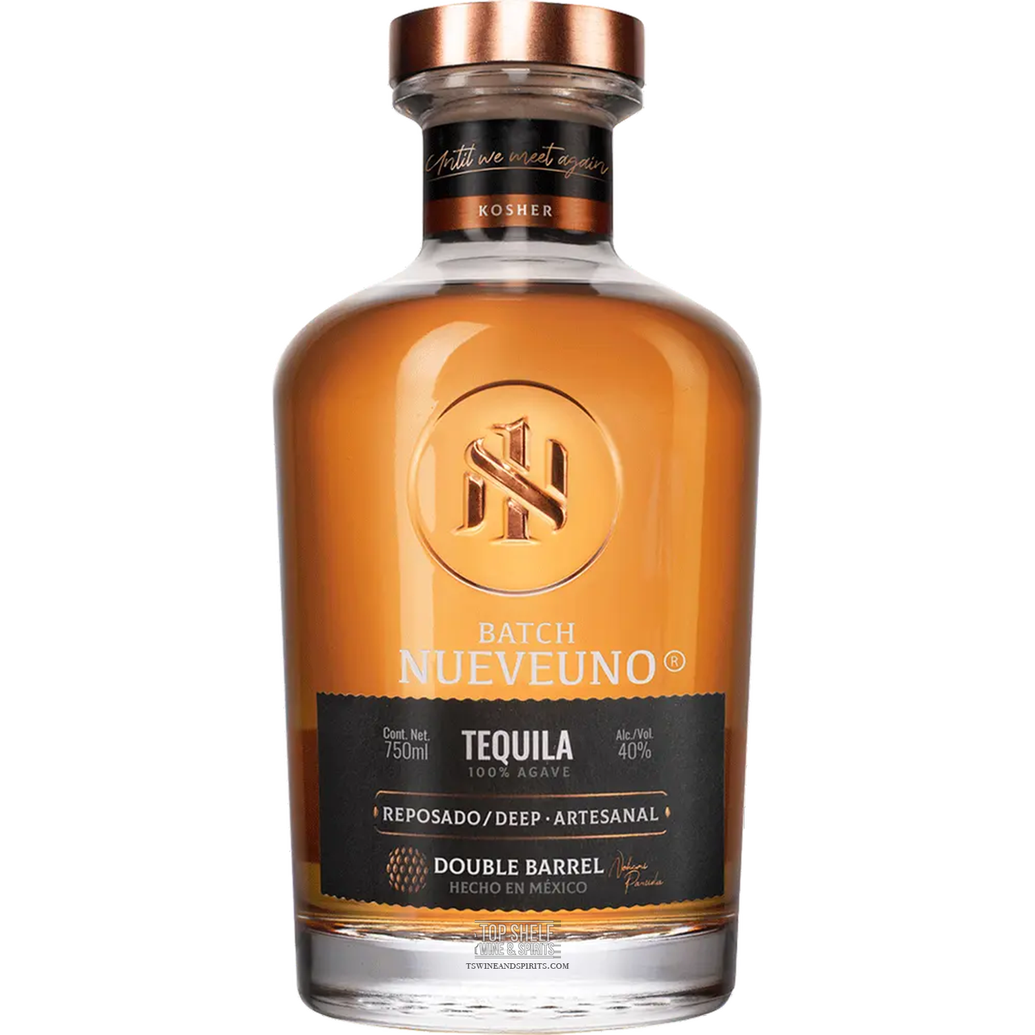 NueveUno Kosher Tequila Reposado Deep Double Barrel