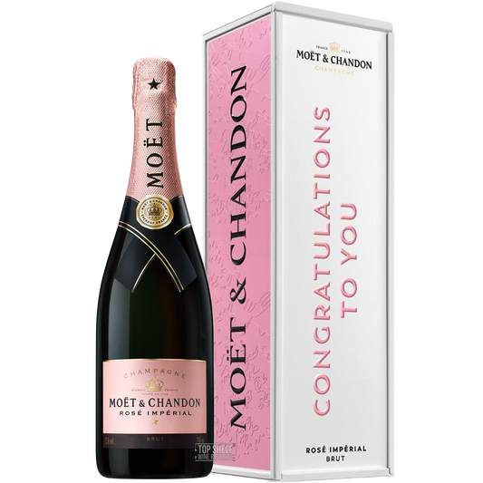MoÃ«t & Chandon RosÃ© ImpÃ©rial "Congratulations"