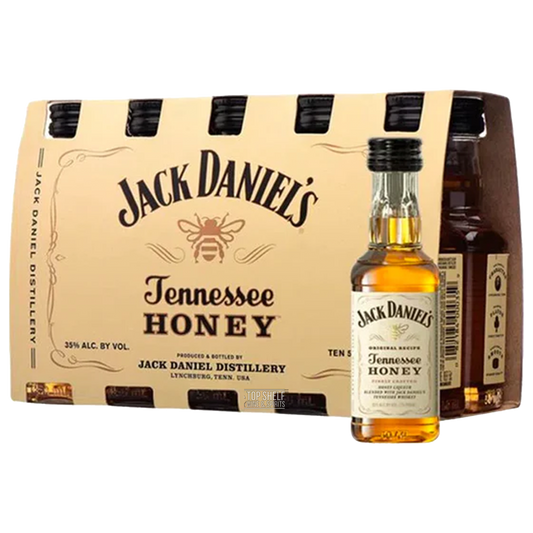 Jack Daniel's Tennessee Honey Flavored Whiskey (10 Pack Shots)