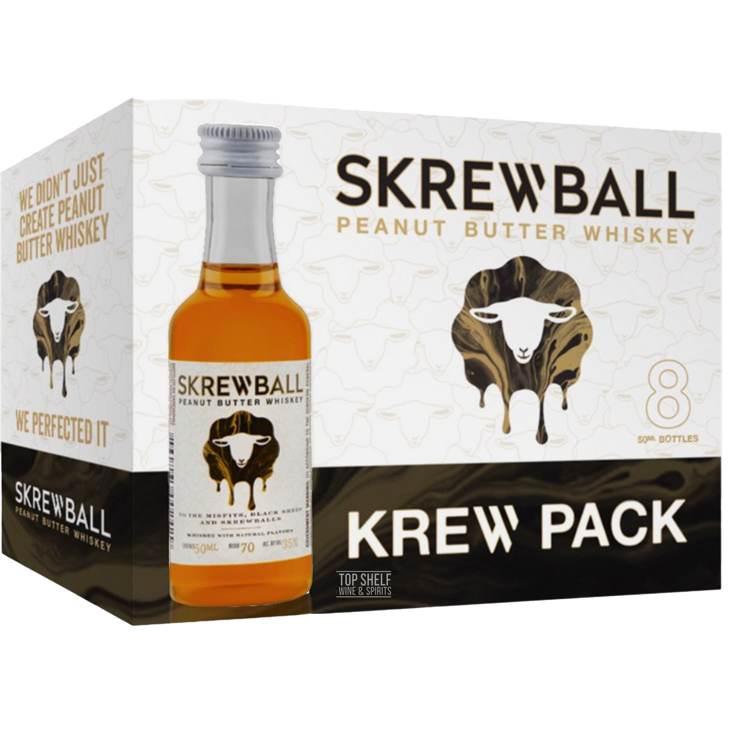Skrewball Peanut Butter Whisky 50ml (8 Pack)