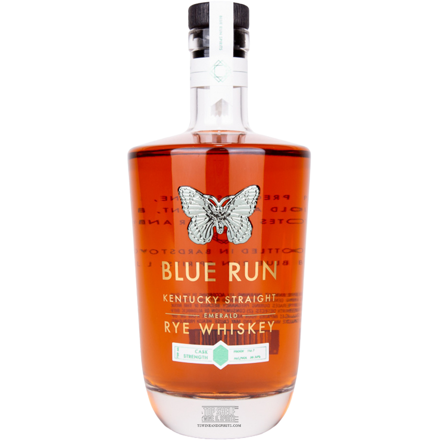 Blue Run Emerald Single Barrel Kentucky Straight Rye Whiskey