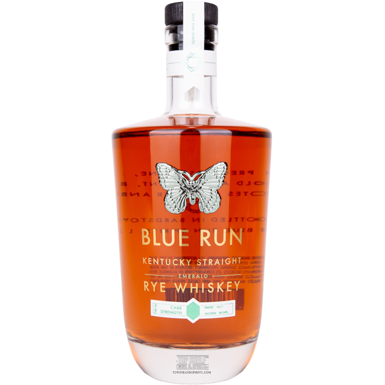 Blue Run Emerald Single Barrel Kentucky Straight Rye Whiskey