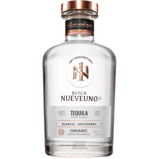NueveUno Blanco Organic Kosher Tequila