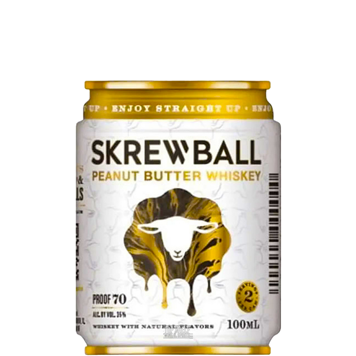 Skrewball Peanut Butter Whiskey 100mL (Single Can)