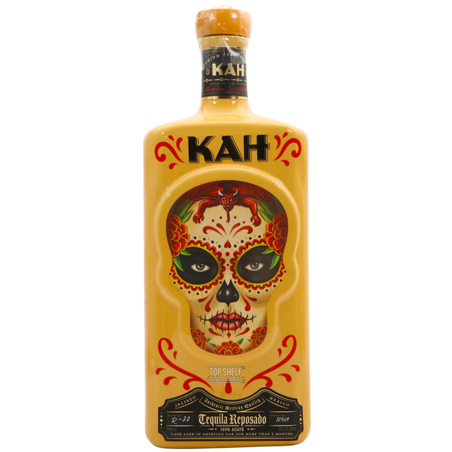 Kah Reposado Ceramic Tequila