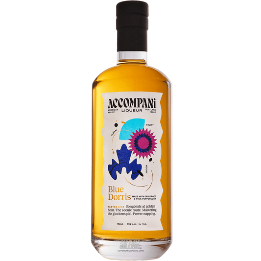 Accompani Blue Dorris Floral Liqueur