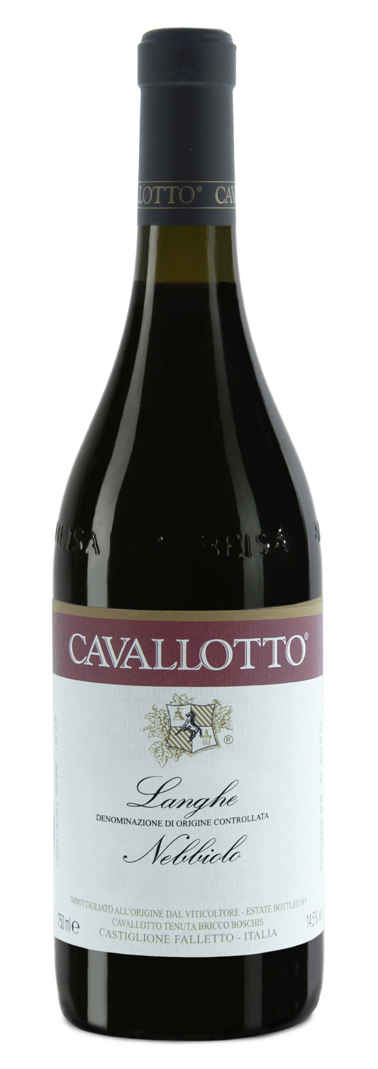 Cavallotto Langhe Nebbiolo 2022  Front Bottle Shot