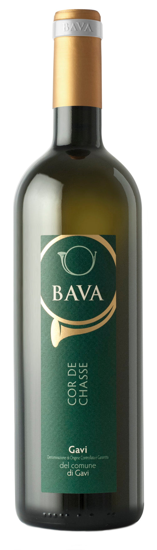 Bava Cor de Chasse Gavi di Gavi 2021  Front Bottle Shot