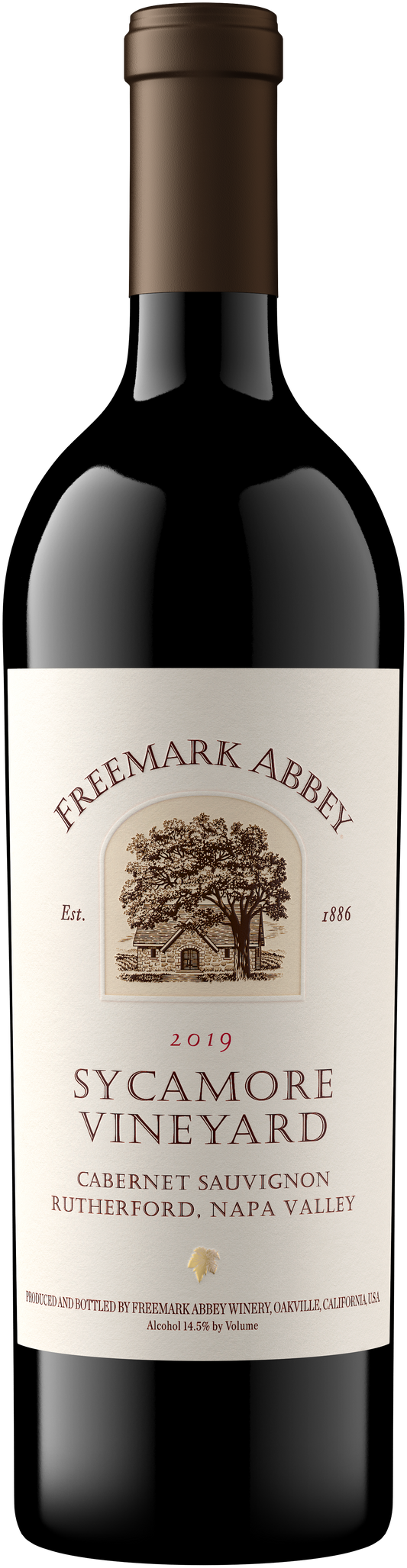 Freemark Abbey Sycamore Cabernet Sauvignon 2019  Front Bottle Shot