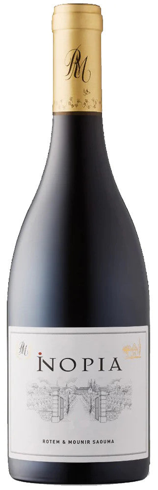 Rotem & Mounir Saouma Inopia Rouge Cotes du Rhone Villages 2019  Front Bottle Shot