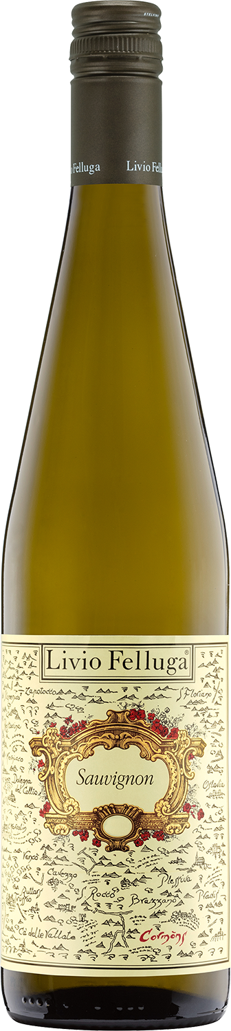 Livio Felluga Sauvignon Blanc 2022  Front Bottle Shot