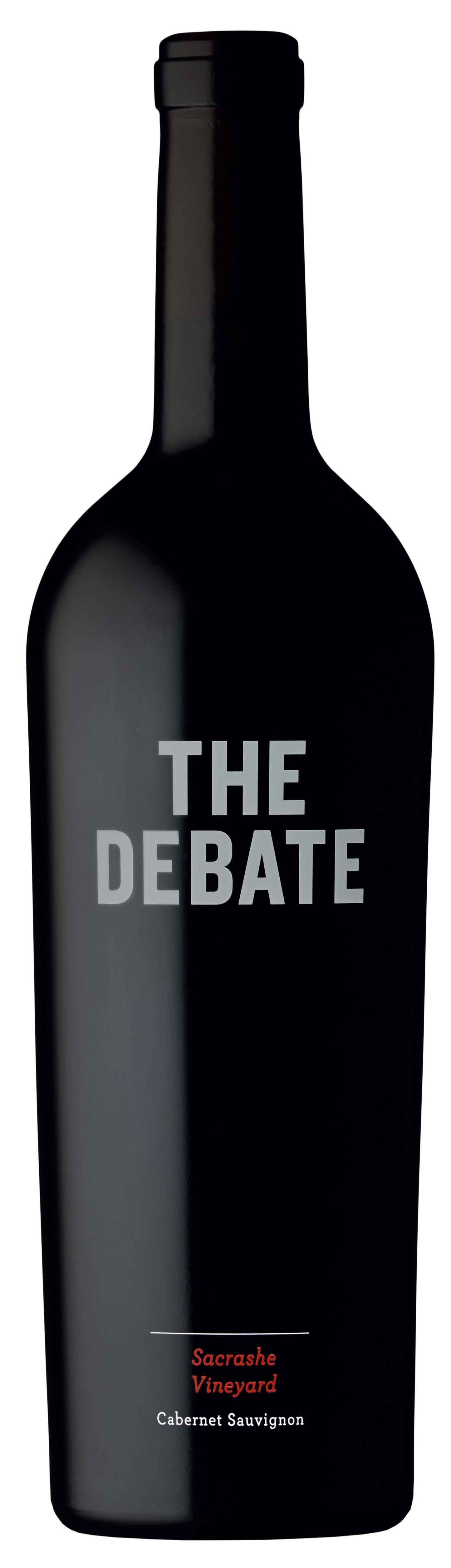 The Debate Sacrashe Vineyard Cabernet Sauvignon 2018  Front Bottle Shot