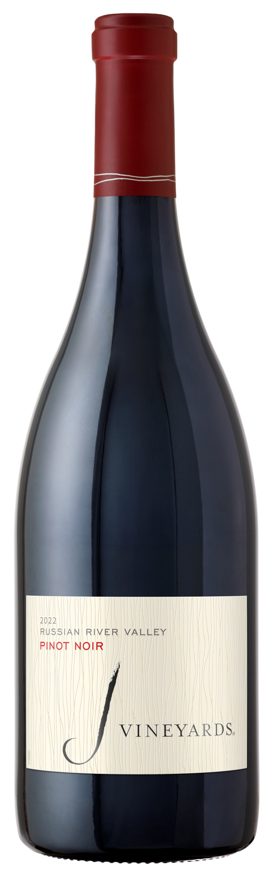 J Vineyards Russian River Pinot Noir 2022  Front Bottle Shot
