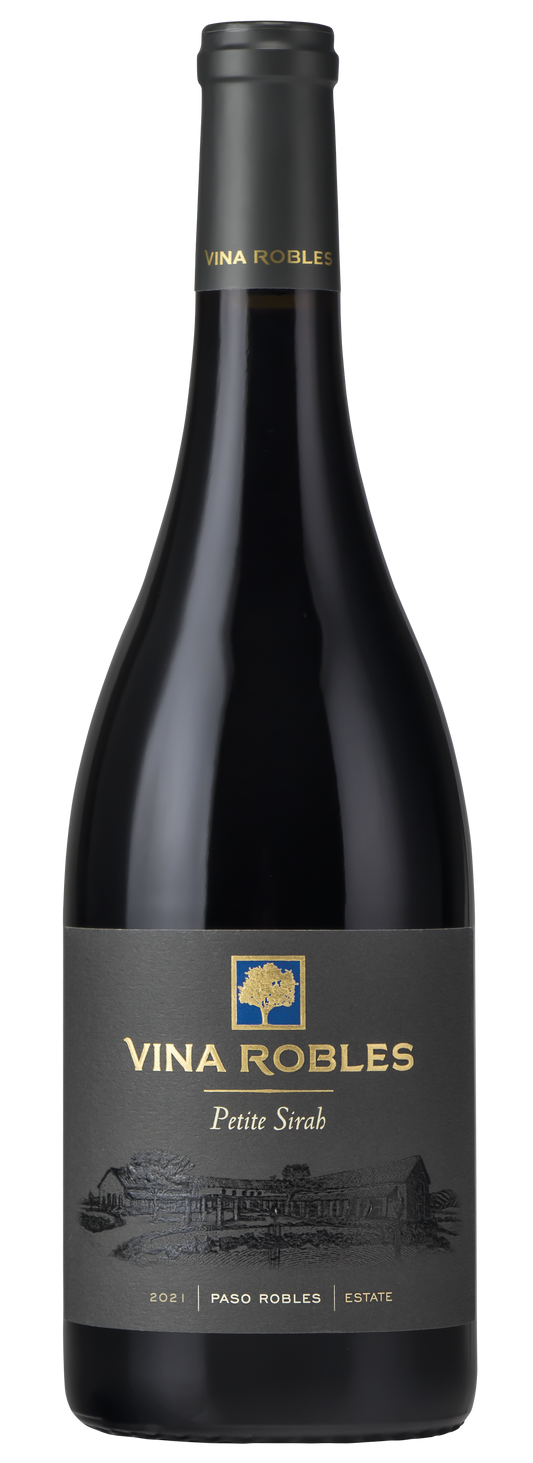 Vina Robles Petite Sirah 2021  Front Bottle Shot
