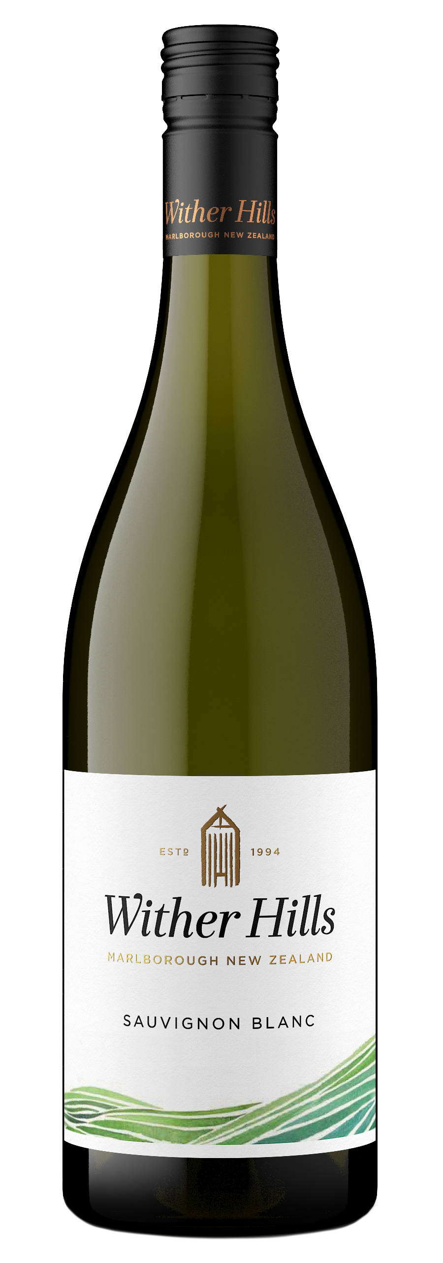 Wither Hills Sauvignon Blanc 2023  Front Bottle Shot