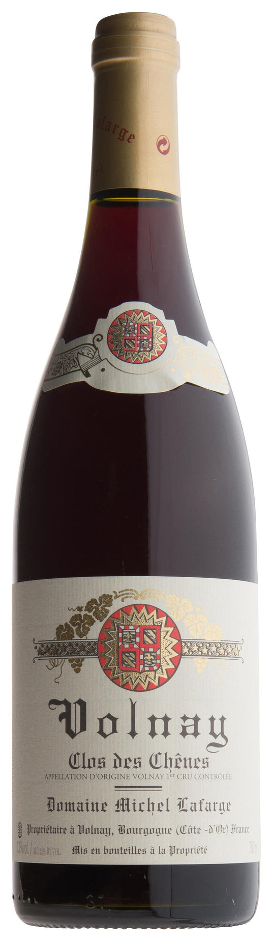 Domaine Michel Lafarge Volnay Clos des Chenes Premier Cru 2022  Front Bottle Shot