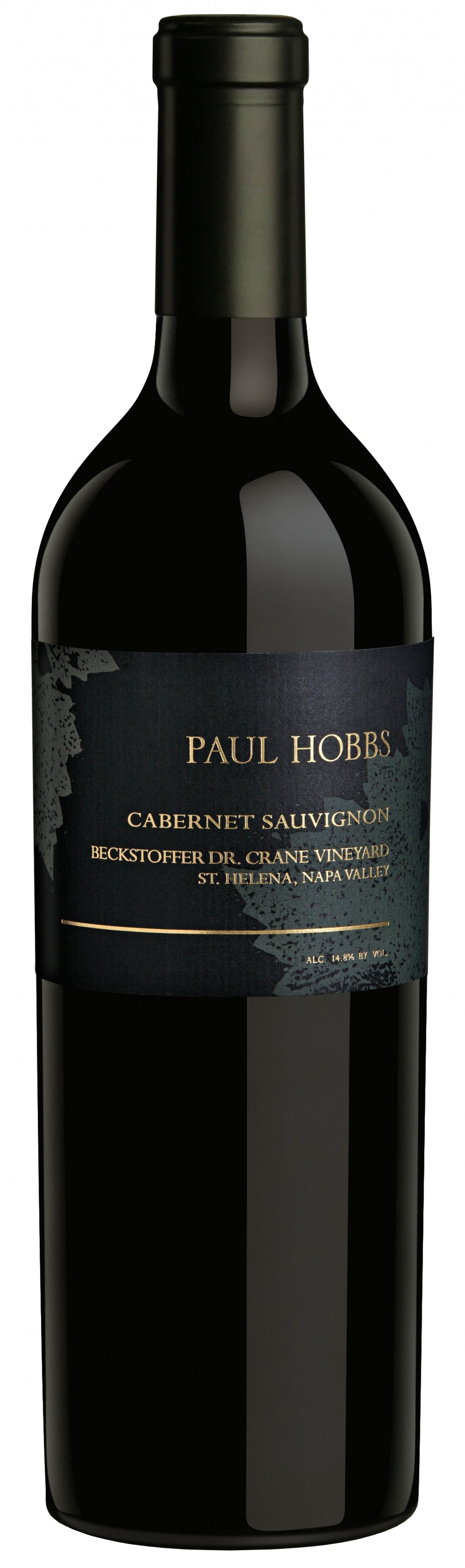 Paul Hobbs Beckstoffer Dr. Crane Vineyard Cabernet Sauvignon 2020  Front Bottle Shot