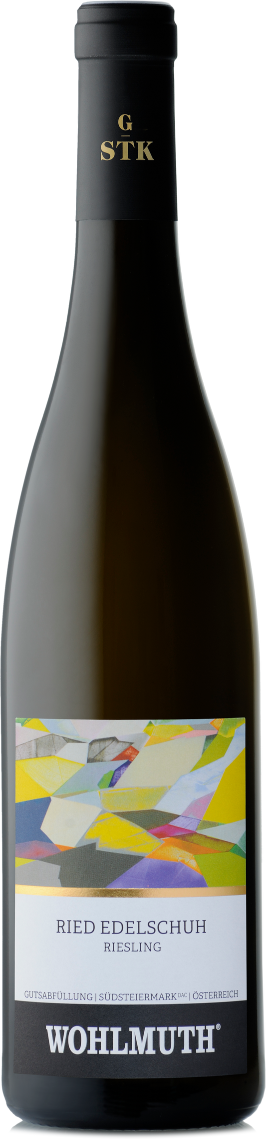 Weingut Wohlmuth Ried Edelschuh Riesling 2019  Front Bottle Shot
