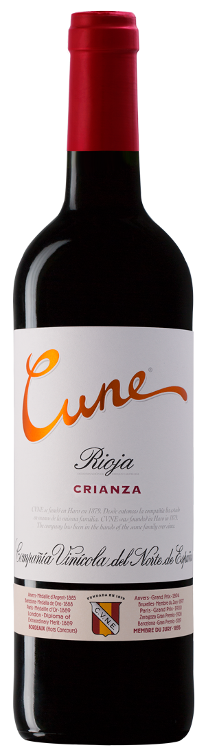 Cune Crianza 2020  Front Bottle Shot