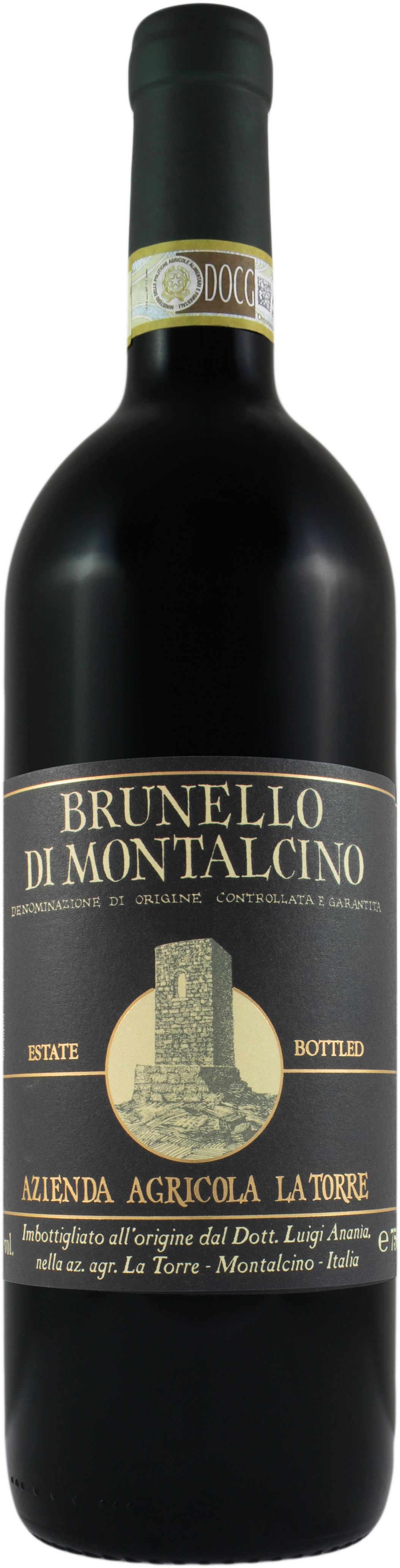 La Torre Brunello di Montalcino 2020  Front Bottle Shot