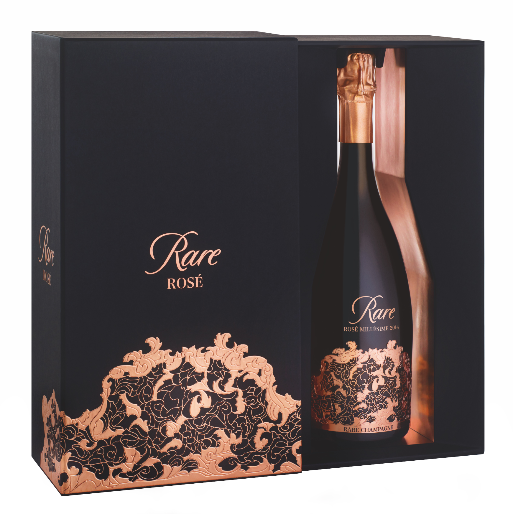 Rare Rose with Gift Box 2014  Front Bottle Shot