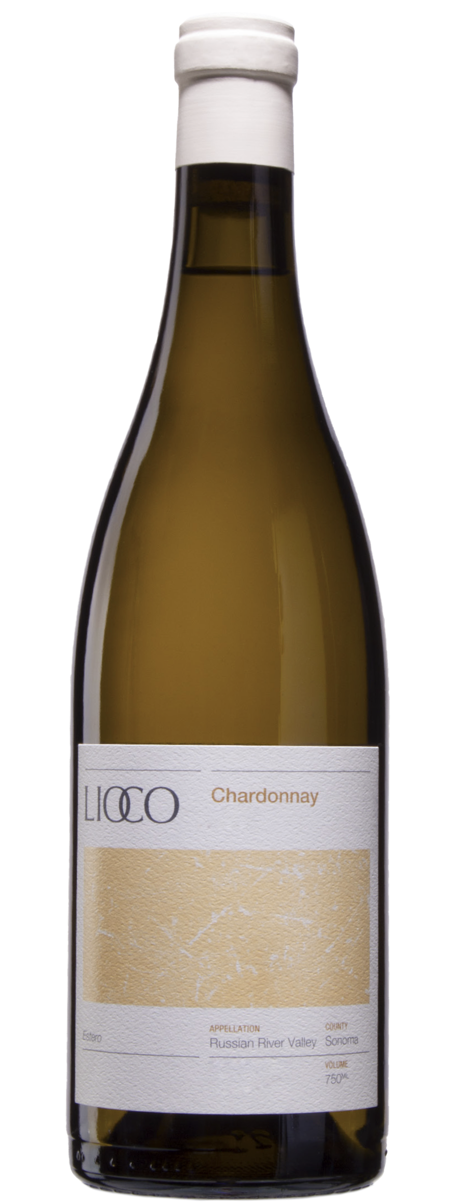 Lioco Estero Chardonnay 2022  Front Bottle Shot