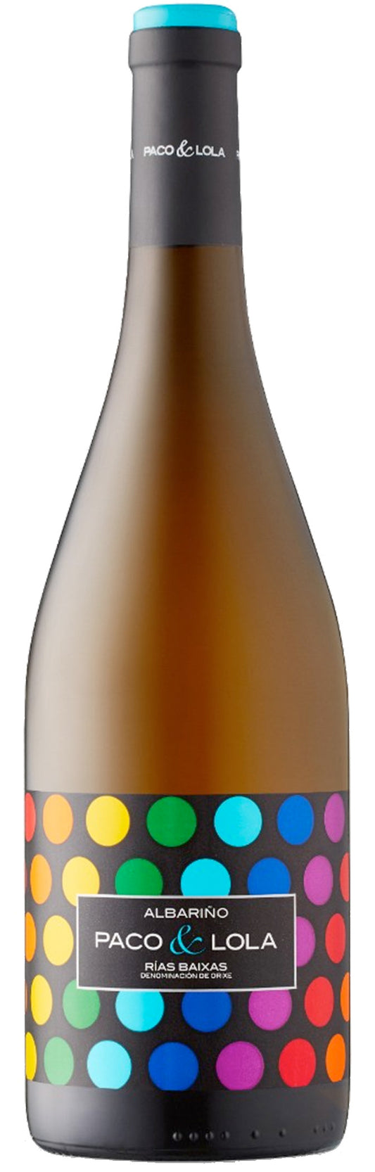 Paco & Lola Celebration Albarino 2022  Front Bottle Shot