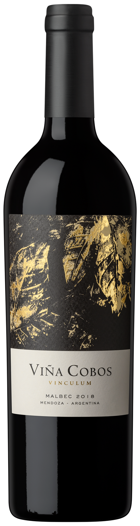 Vina Cobos Vinculum Malbec 2018  Front Bottle Shot
