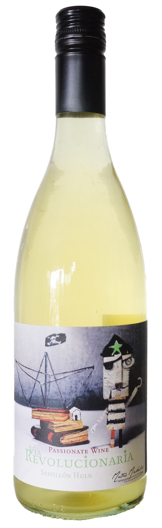 Passionate Wines Via Revolucionaria Semillon Hulk 2023  Front Bottle Shot