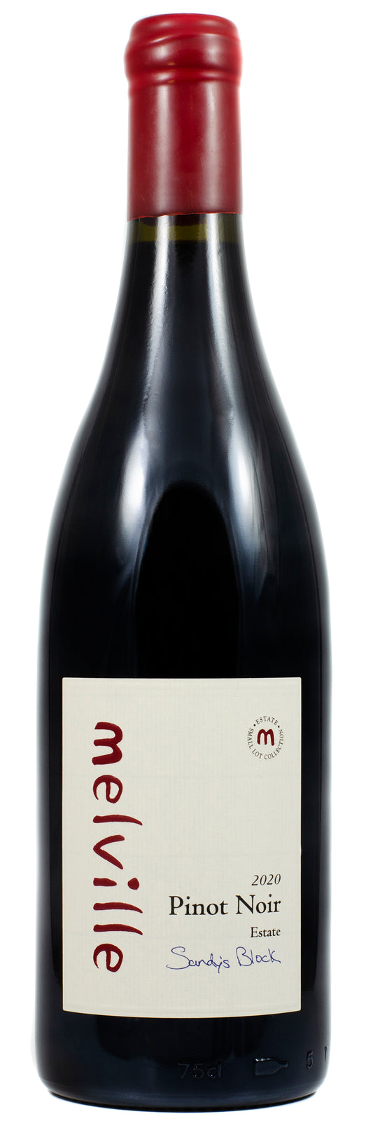 Melville Sandy's Block Pinot Noir 2020  Front Bottle Shot
