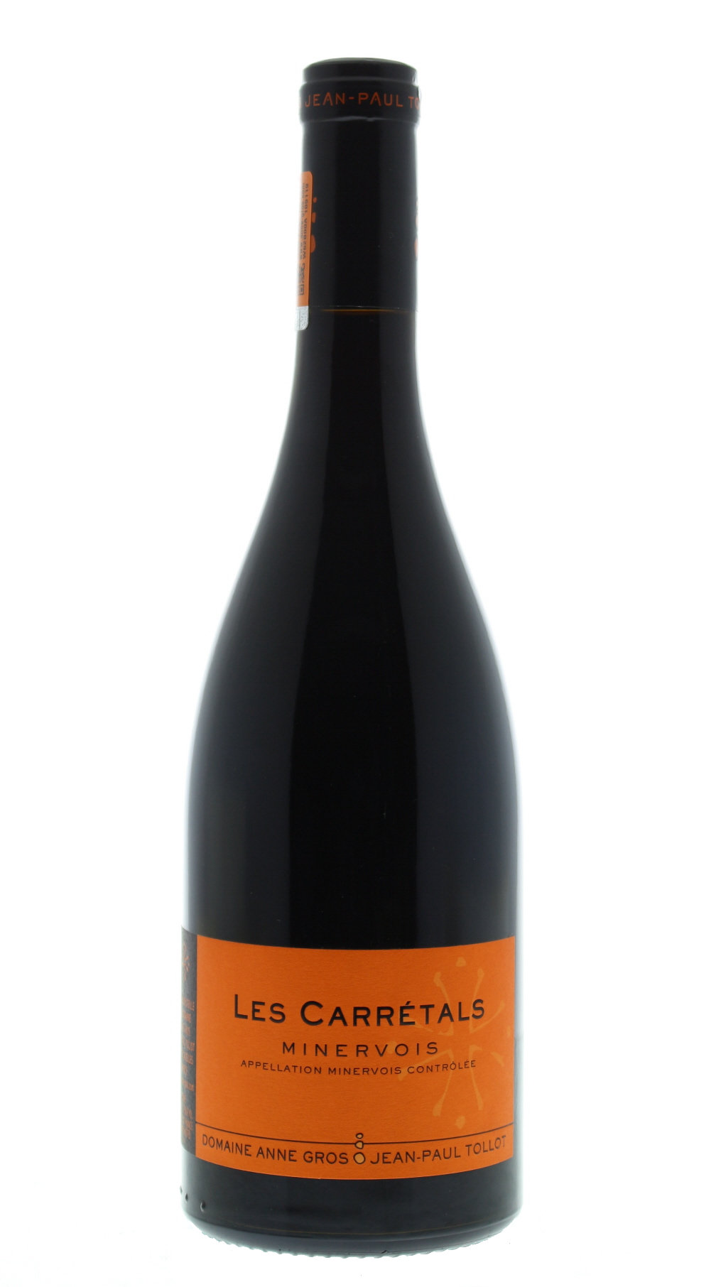 Domaine Anne Gros et Jean-Paul Tollot Les Carretals Minervois 2022  Front Bottle Shot