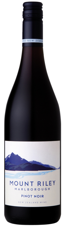 Mount Riley Marlborough Pinot Noir 2020  Front Bottle Shot