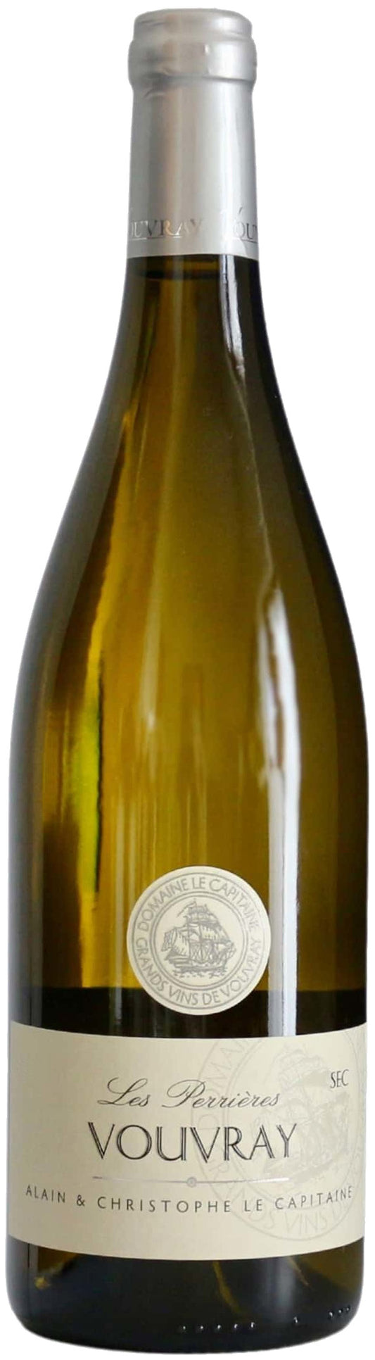 Domaine Le Capitaine Vouvray Sec Les Perrieres 2023  Front Bottle Shot