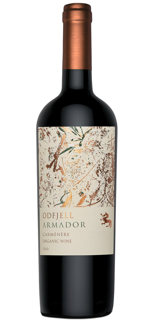 Odfjell Armador Organic Carmenere 2019  Front Bottle Shot