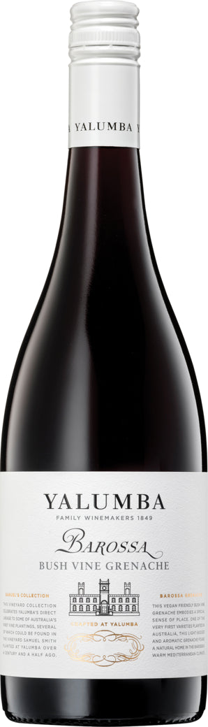 Yalumba Samuel's Collection Bush Vine Grenache 2022  Front Bottle Shot