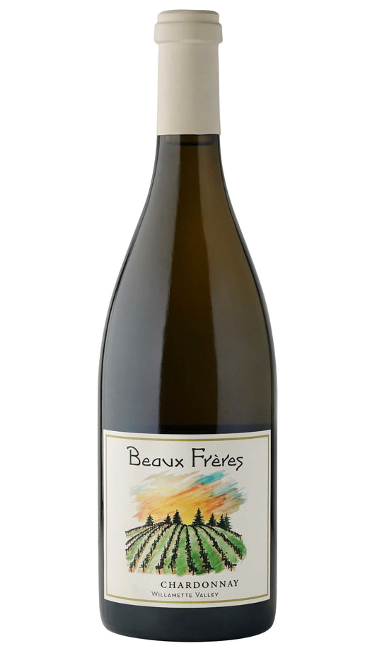 Beaux Freres Willamette Valley Chardonnay 2019  Front Bottle Shot
