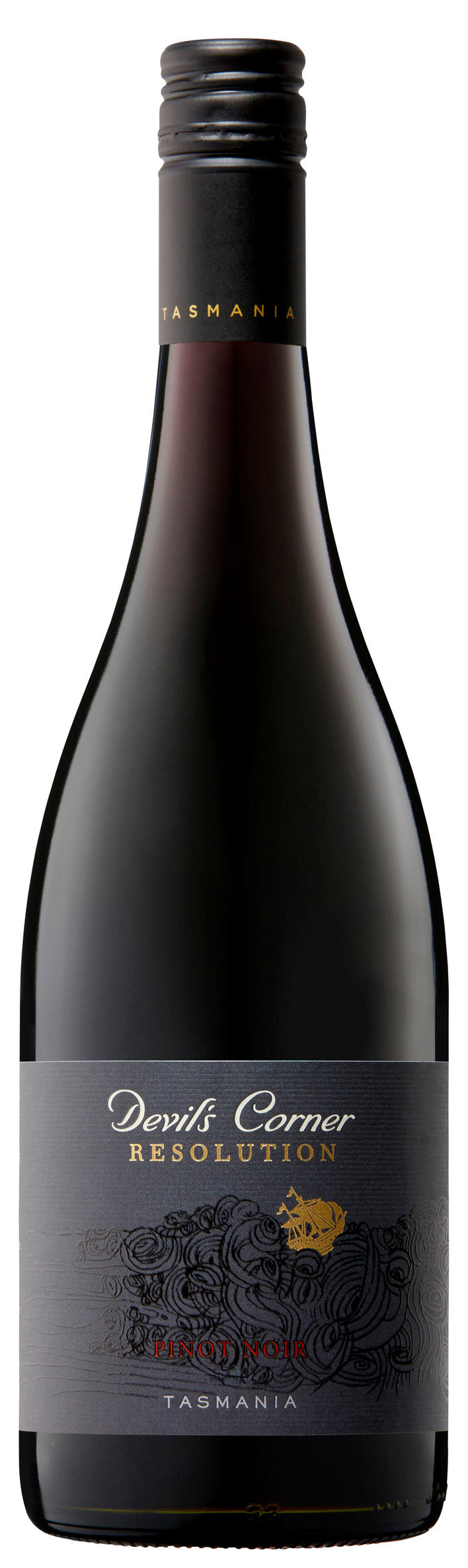 Devil's Corner Resolution Pinot Noir 2019  Front Bottle Shot