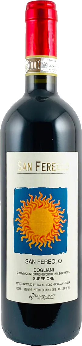 San Fereolo Dogliani Superiore 2017  Front Bottle Shot