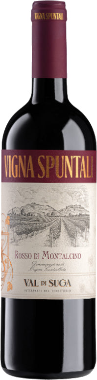 Val di Suga Vigna Spuntali Rosso di Montalcino 2021  Front Bottle Shot