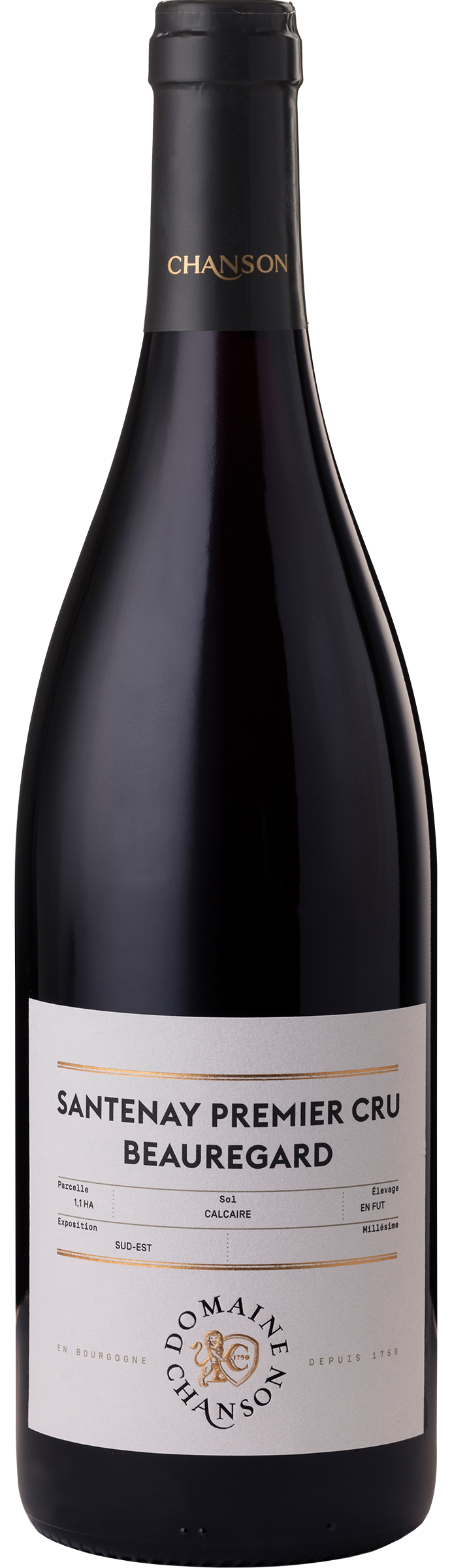 Chanson Pere & Fils Santenay Beauregard Premier Cru 2022  Front Bottle Shot