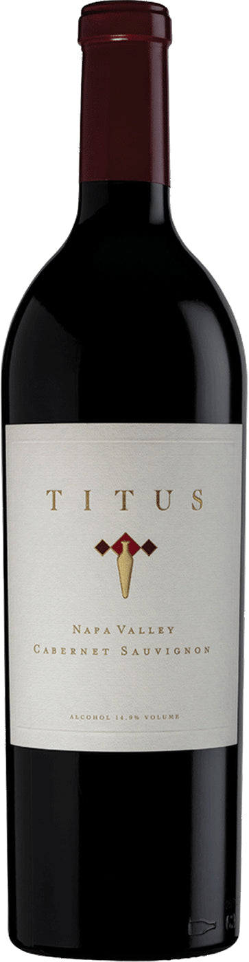 Titus Cabernet Sauvignon 2021  Front Bottle Shot