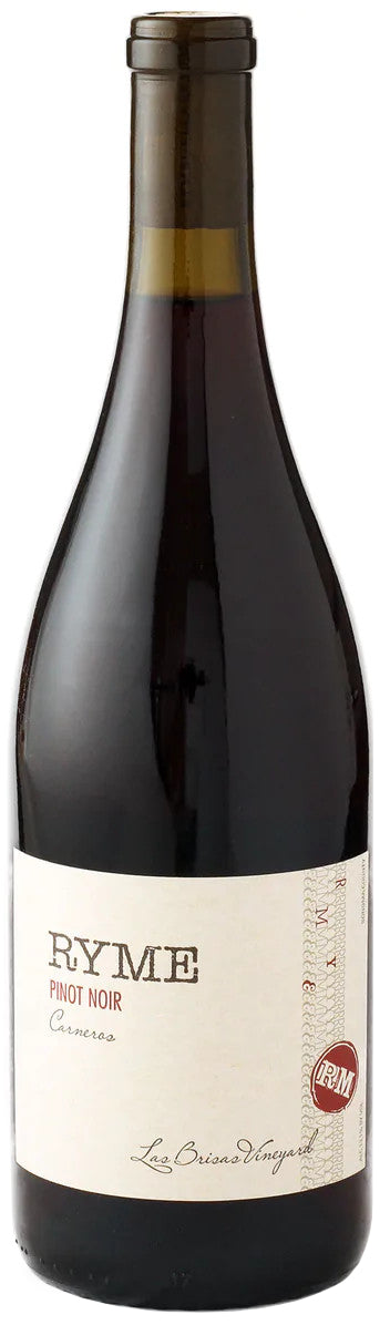 Ryme Las Brisas Pinot Noir 2021  Front Bottle Shot