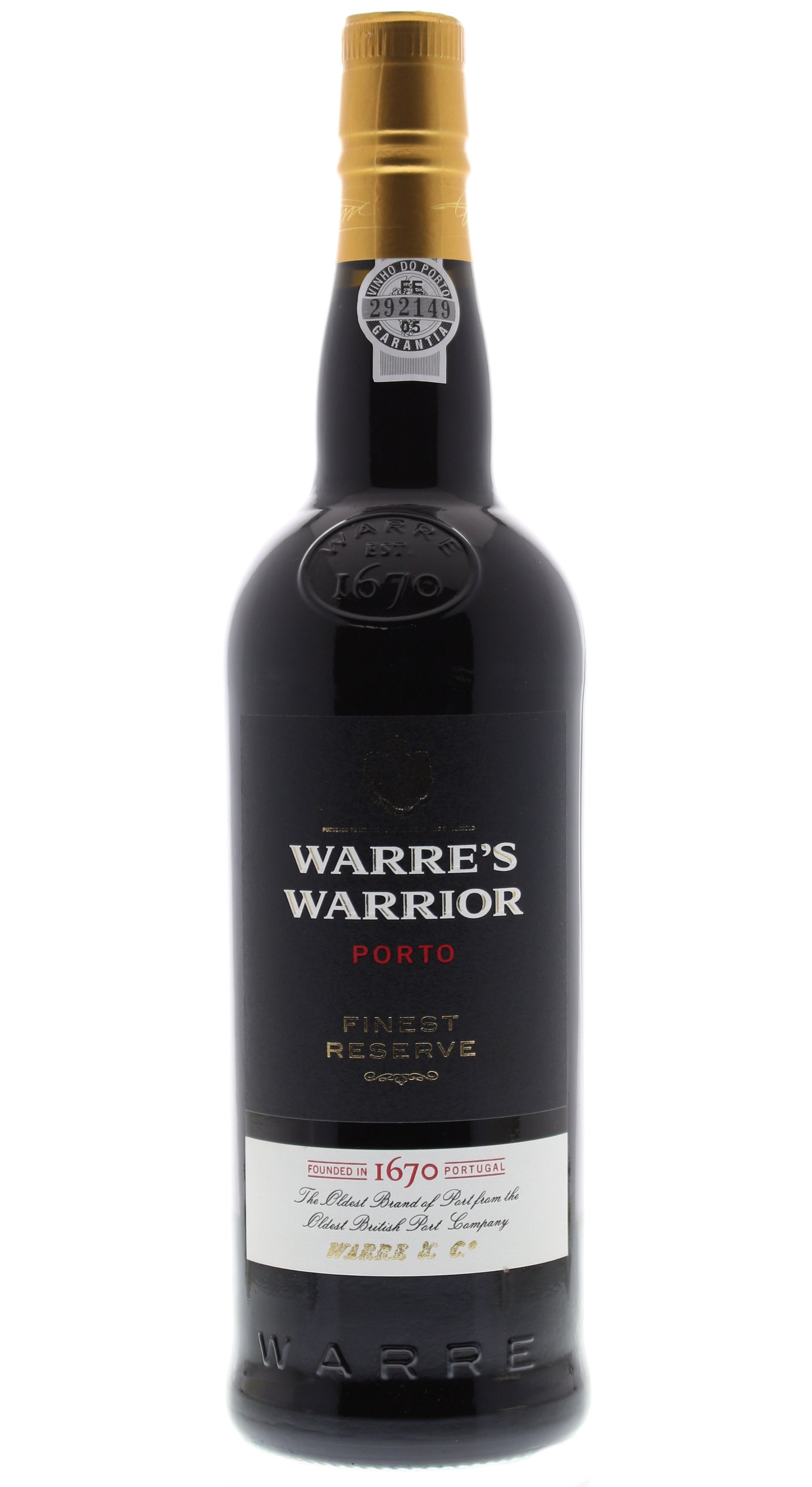 Warre's Warrior Port  Front Bottle Shot
