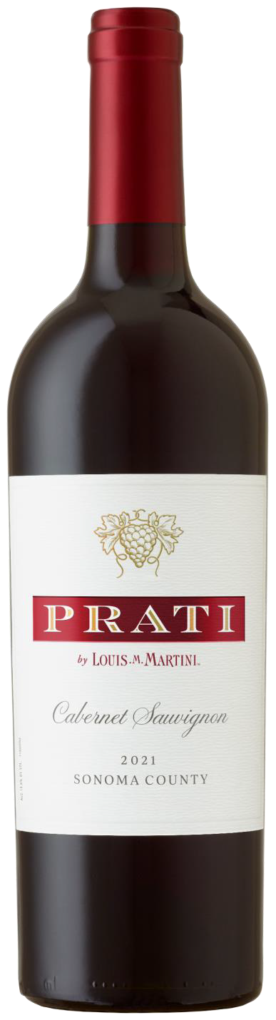 Louis Martini Prati Cabernet Sauvignon 2021  Front Bottle Shot