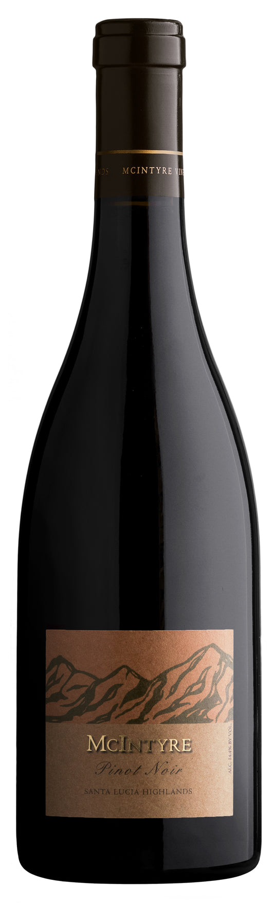 McIntyre Santa Lucia Highlands Pinot Noir 2020  Front Bottle Shot